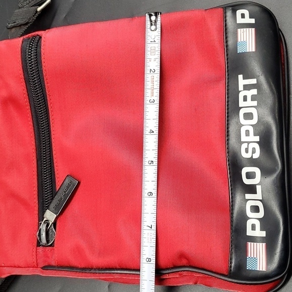 Vintage Polo Sport Saddle Crossbody Bag - Picture 8 of 16
